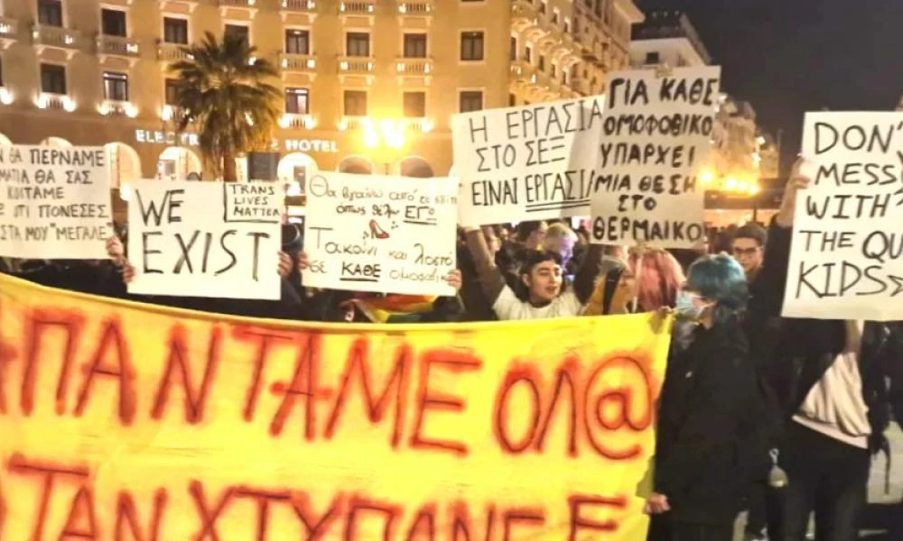 Θεσσαλονίκη: Ελεύθεροι οι 16 προσαχθέντες - Έσπασαν καταστήματα, γιούχαραν τον Κασσελάκη, χτύπησαν αστυνομικό